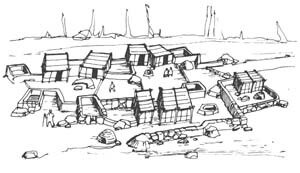 Inicio de la logística en el sedentarismo 800 D.C