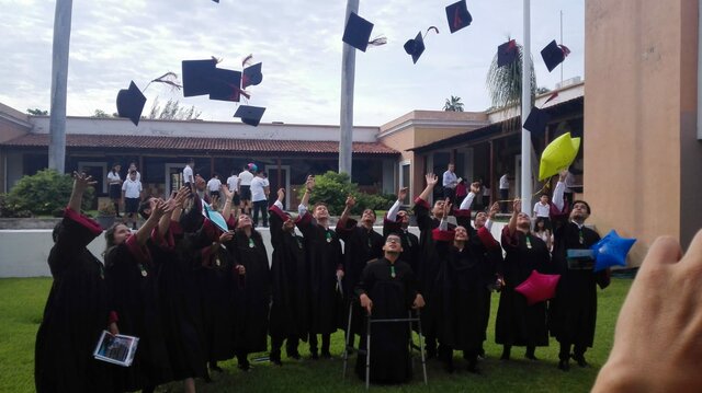 I graduated from junior high school