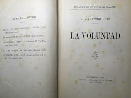 publicación de La voluntad (de Azorín)