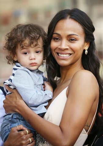 She had another kid (Zen)