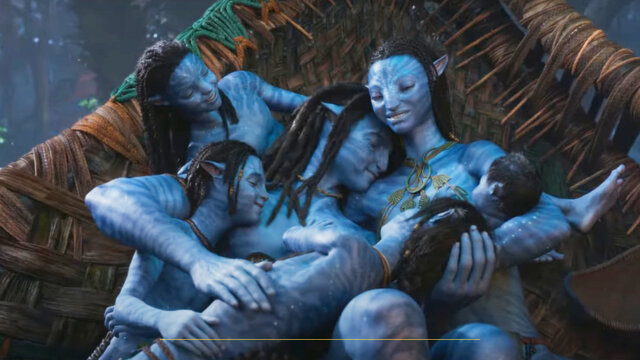 She was Neytiri in Avatar 2 The way of water