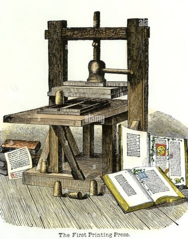 La imprenta de Gutenberg