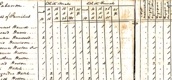 Slave Population 1850