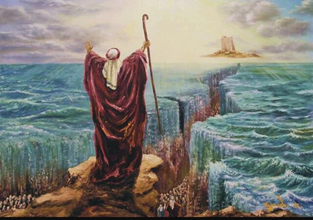 God rescues is Israel from Egypt