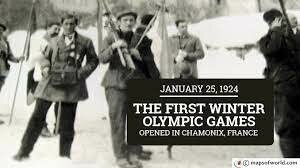 1st Winter Olympics Held