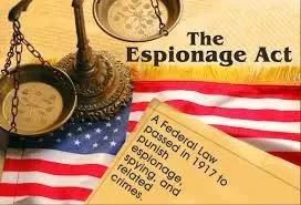 Espionage act