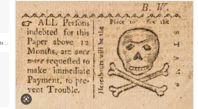 The Stamp Act.