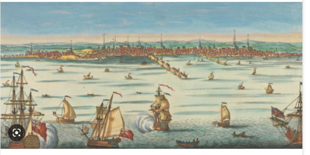 The Boston Port Act.