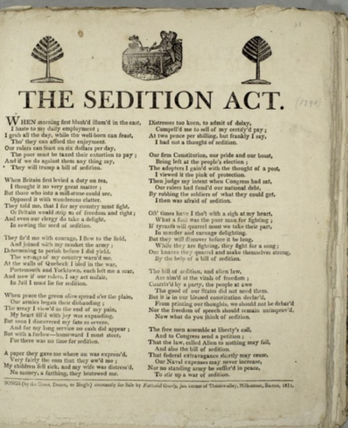 Alien&Sedition Acts
