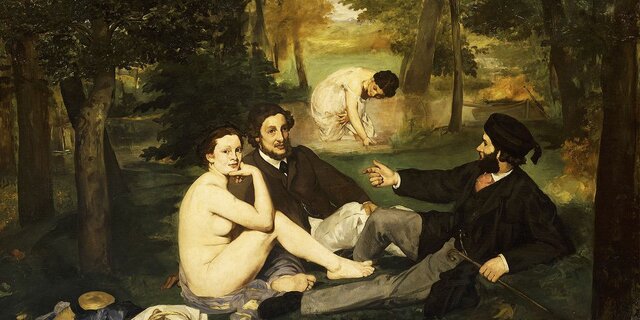 Colazione sull'erba- Manet