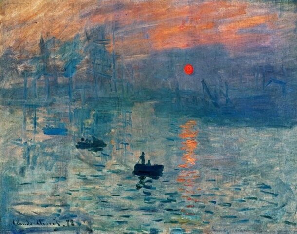 “Levar del sole” Monet