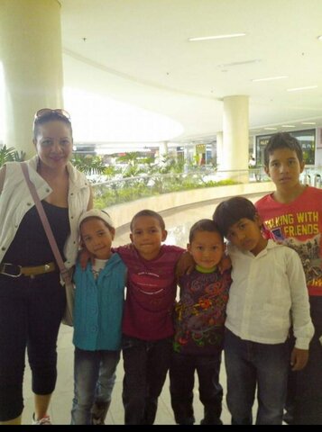 I used to go for a walk with my family