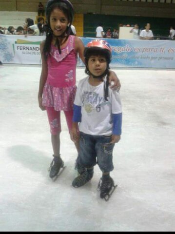 I used to ice skate