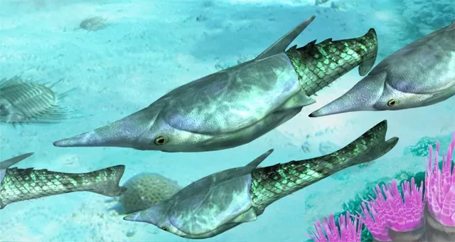 Aparición de los peces acorazados