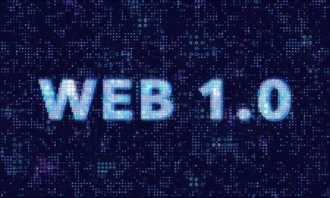 Primera generación de la web