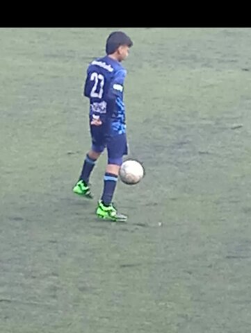 i am used to practice soccer