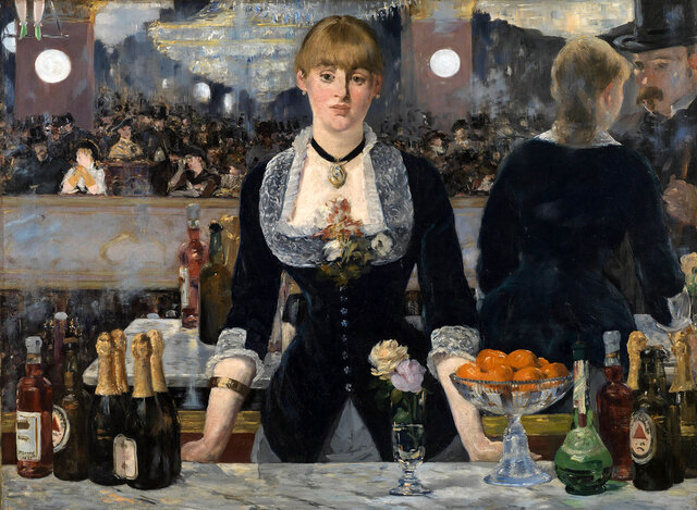 Il bar delle Folies Bergère- manet