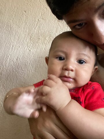 nace mi hermano Ander