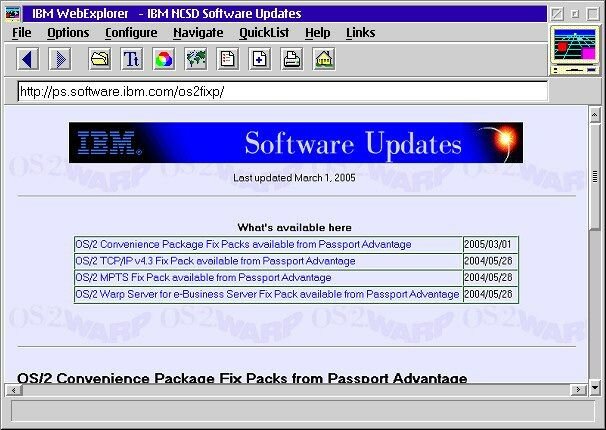 IBM WebExplorer