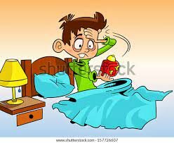 I used to waking up too late