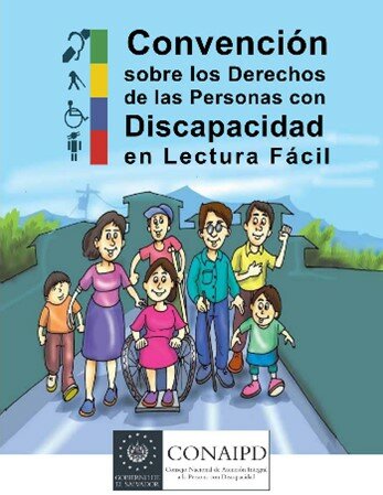 Convención sobre los Derechos de las Personas con Discapacidad.