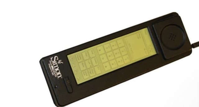 1994, IBM's first smartphone