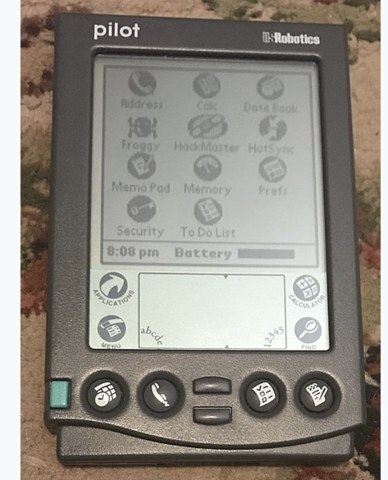1996, The Palm Pilot