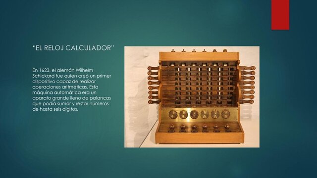 Calculadora de Schickard.