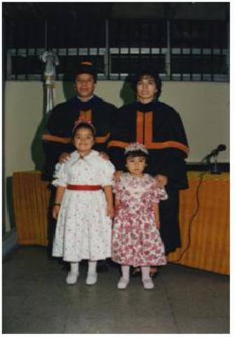 La graduacion de mi mama.