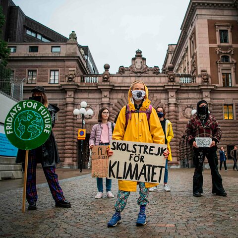 Second protest at parliament