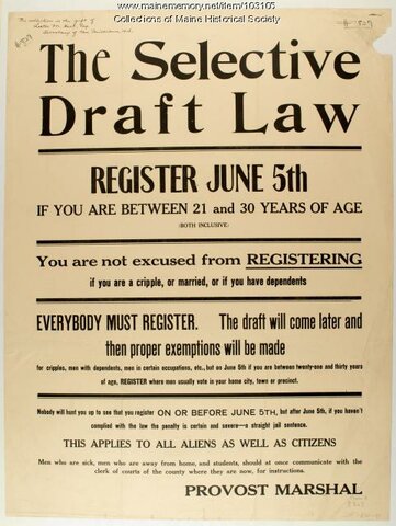 The Selective Service Act