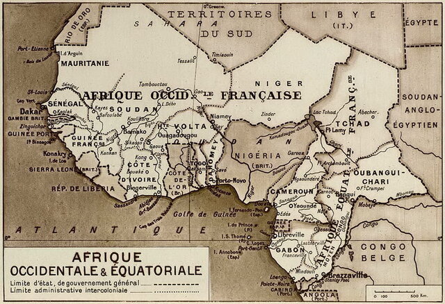 Création de l'Afrique-Occidentale Française(AOF)