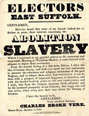 Slave trade abolished in the British Empire