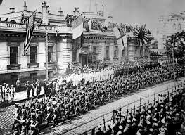 Civil War between Red and White Armies