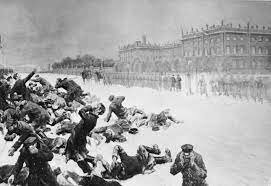 Revolution of 1905 "Bloody Sunday"