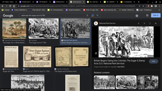 The Sugar Act Of 1763