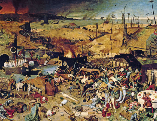 Arribada de la Pesta Negra a Europa