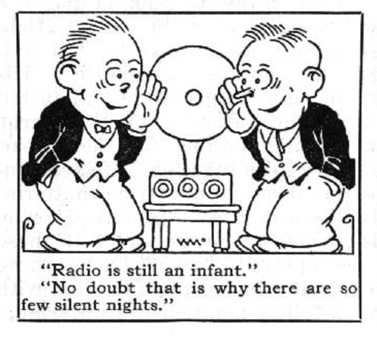 Radio arrives at the White House.