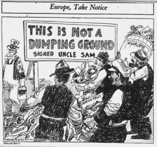 The 1924 Immigration Act is Approved