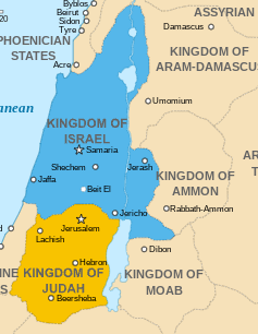 Israel splits into two