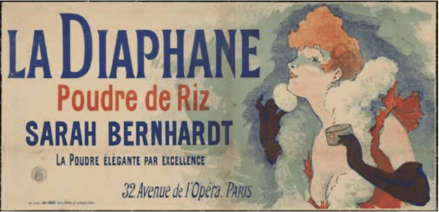 Cartel para la Diaphane, de Júles Chéret (cartelismo)