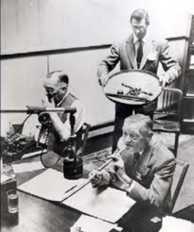 Baseball is broadcast on radio for the first time.