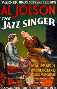 The Jazz Singer debuts (1st movie with sound)