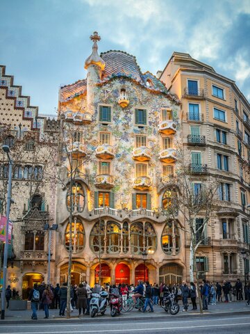 casa Batllo, Gaudí (modernismo)