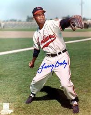 Larry Doby is the first African-American player in the American League.
