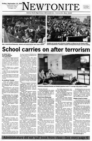 School carries on after terrorism