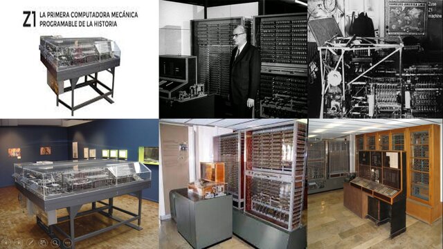 La Zuse 1 o z1 y la Zuse 2.