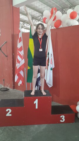 Quando participei de uma apresentação de ginástica