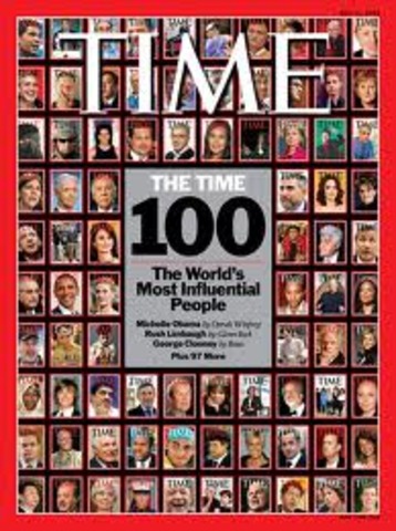 Searched Times Most influential people's list
