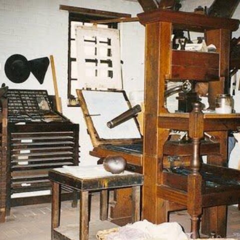 Primera imprenta en Ecuador.